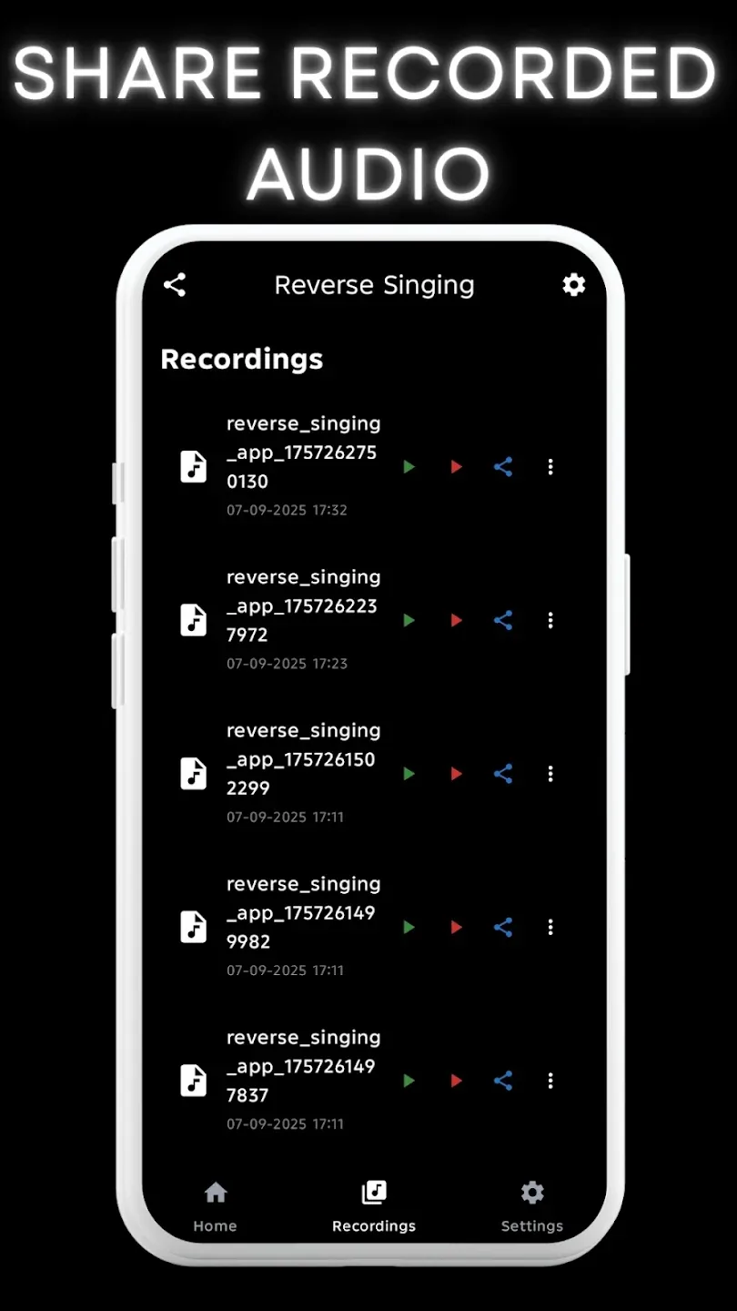Reverse Singing screenshot 4