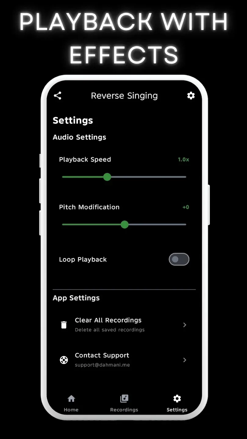 Reverse Singing screenshot 3